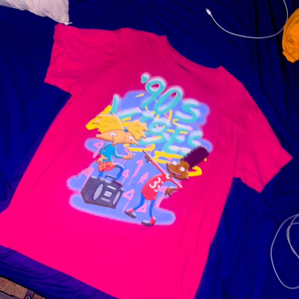Large fashion nova men’s pink tee
